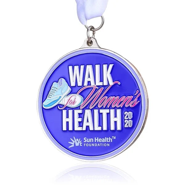 Die Struck Soft Enamel Medals, 1.5"- 3"