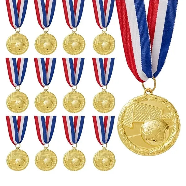 Zinc Medal With Lanyard