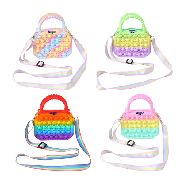 Children's Push Pop Purse with Strap