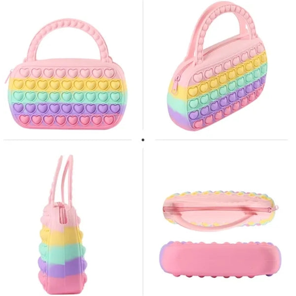 Children's Push Pop Purse with Strap