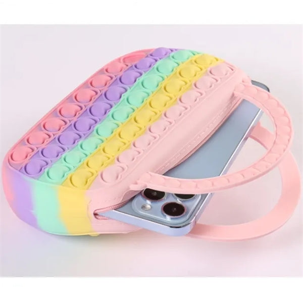 Children's Push Pop Purse with Strap