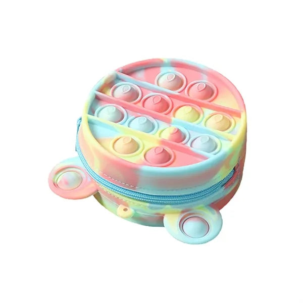 Mini Push Pop Fidget Wallet Toy