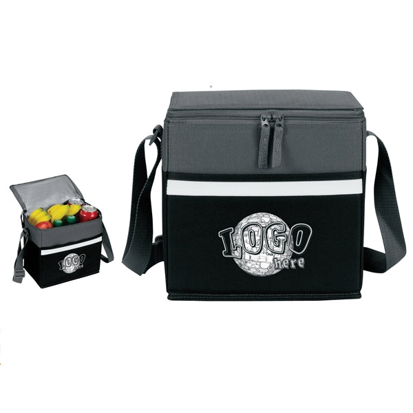 12 Can Two-Tone Insulated Cooler Bag