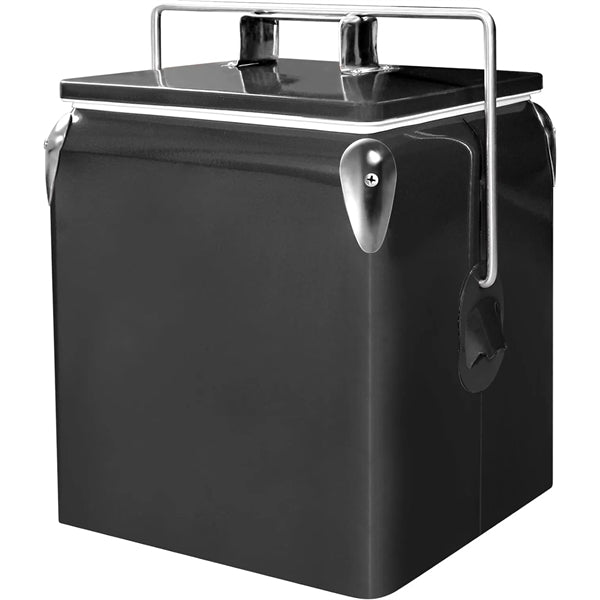 Vintage Metal Cooler Beverage Chiller And Ice Chest