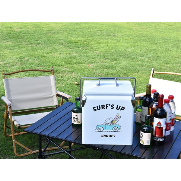 Vintage Metal Cooler Beverage Chiller And Ice Chest