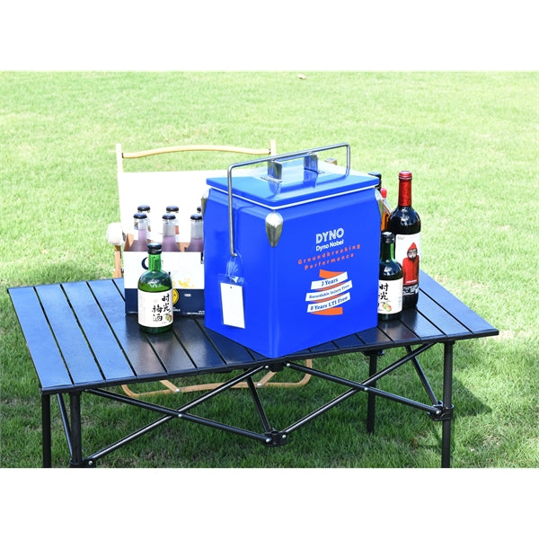 Vintage Metal Cooler Beverage Chiller And Ice Chest