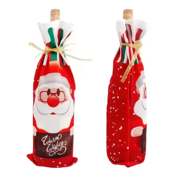 Christmas Wine Bottle Cover