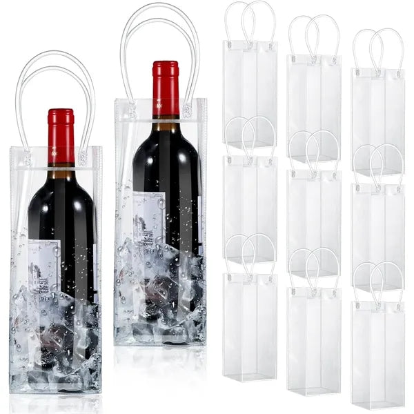 PVC Cooler Wine Tote Bags with Handles
