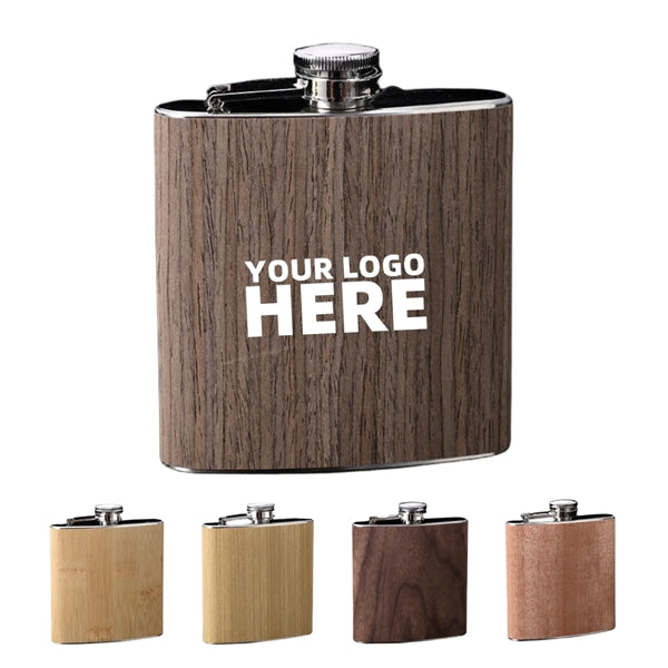 6 OZ Stainless Steel Wine Flask