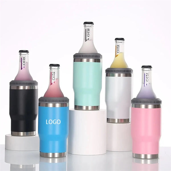 3-In-1 Stainless Steel Insulated Can Cooler
