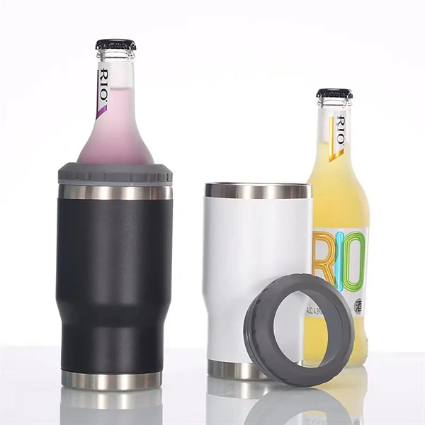 3-In-1 Stainless Steel Insulated Can Cooler