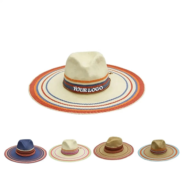 Colorful Straw Hat
