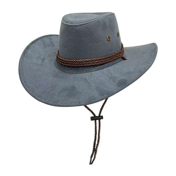 Suede Western Cowboy Hat