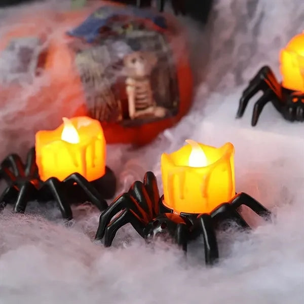 Halloween Spider Tea Lights