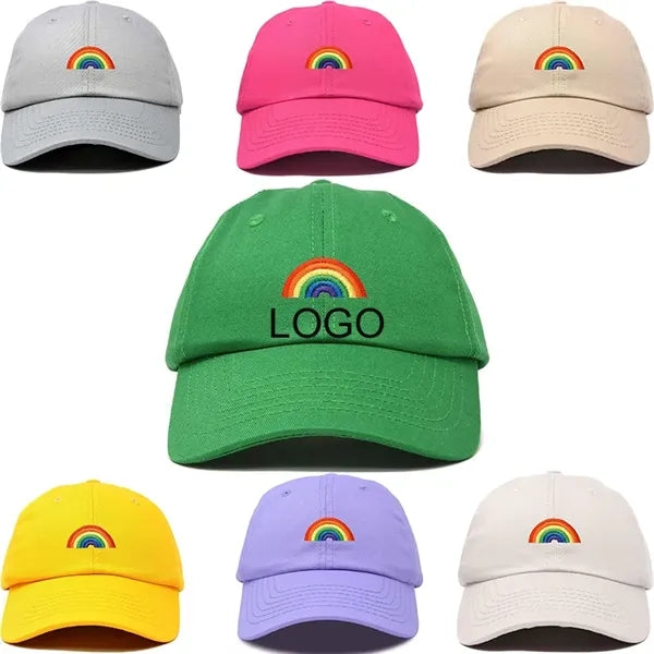 Unisex Rainbow Pride Baseball Cap: Celebrate with Style
