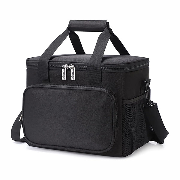 24-Can 15L Oxford Cloth Insulated Lunch Box Cooler Tote Bag