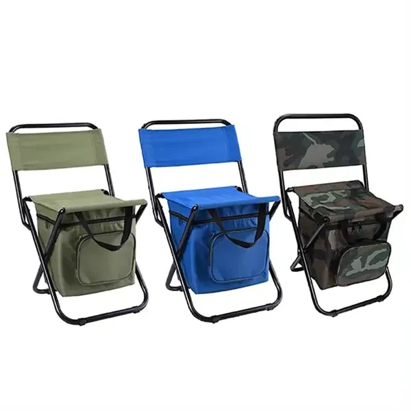 Foldable insulated cooler chair