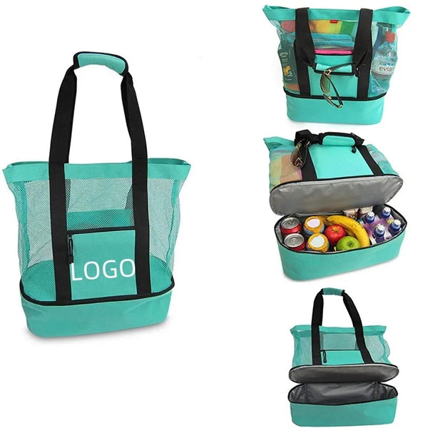 Waterproof Eva Mesh Beach Insulated Tote Bag