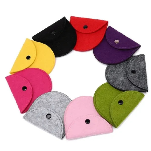Felt Coin Card Holder