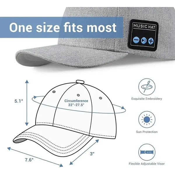 Bluetooth Baseball Cap