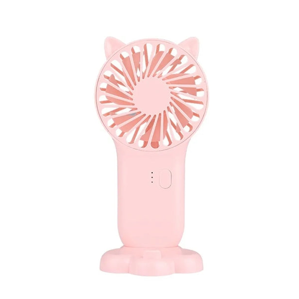 Logo Cute Mini USB Fan 800mAh For Giveaway Gift