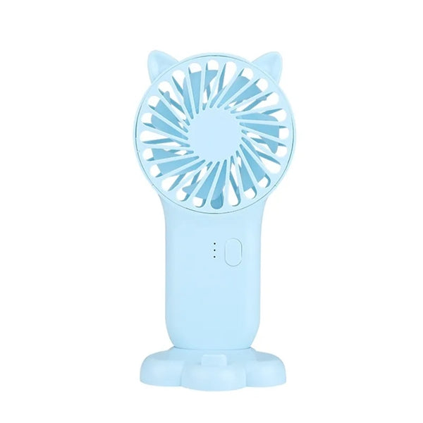 Logo Cute Mini USB Fan 800mAh For Giveaway Gift