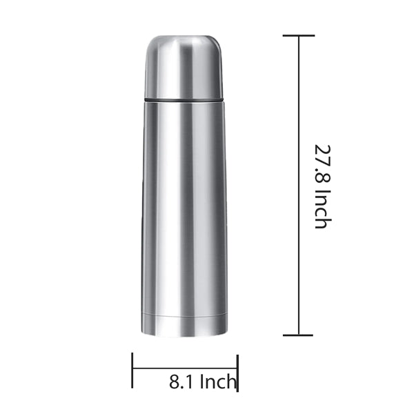 Outdoor bilayer stainless steel insulated bottle