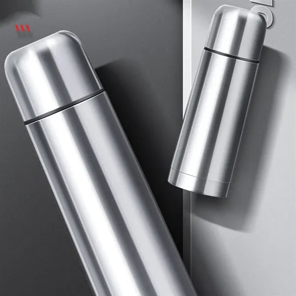 Outdoor bilayer stainless steel insulated bottle