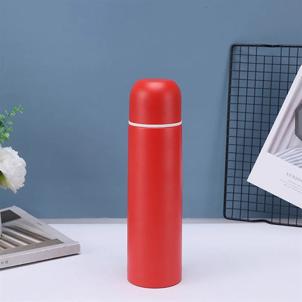 Outdoor bilayer stainless steel insulated bottle