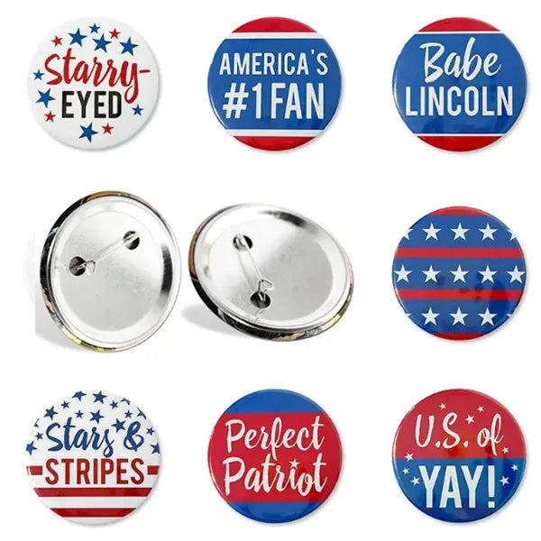 Full Color Customized Tin Brooch