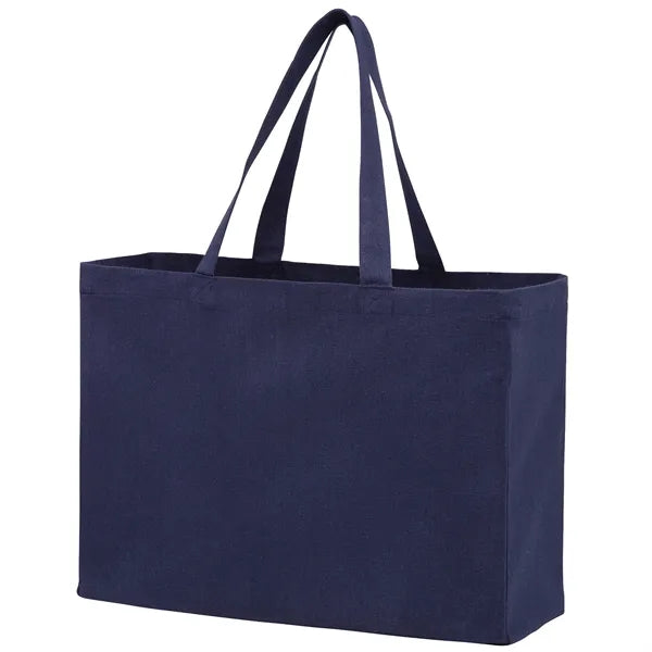 Recycled Cotton Canvas Tote Bag - Screen Print