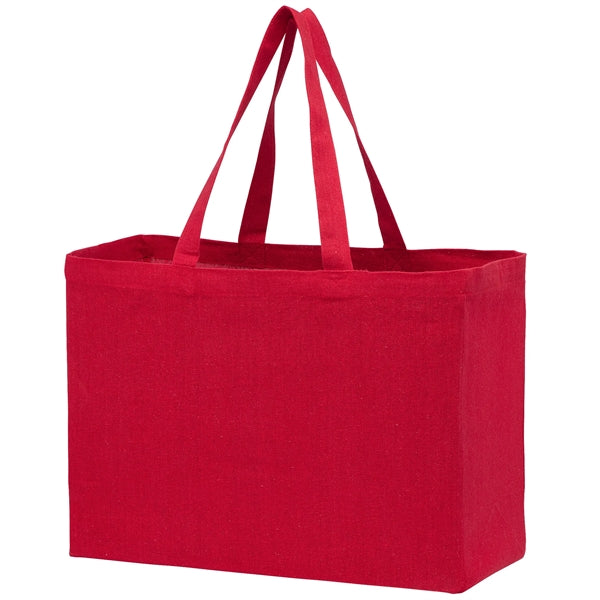 Recycled Cotton Canvas Tote Bag - Screen Print