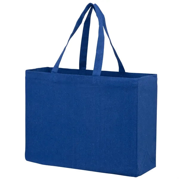 Recycled Cotton Canvas Tote Bag - Screen Print