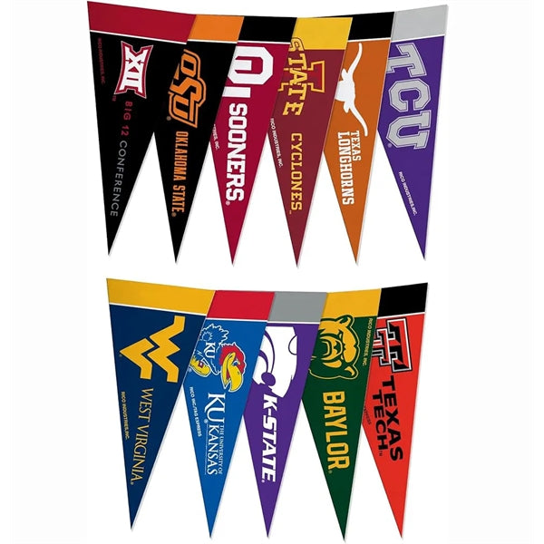 Full Color Felt Pennant Triangle Flags
