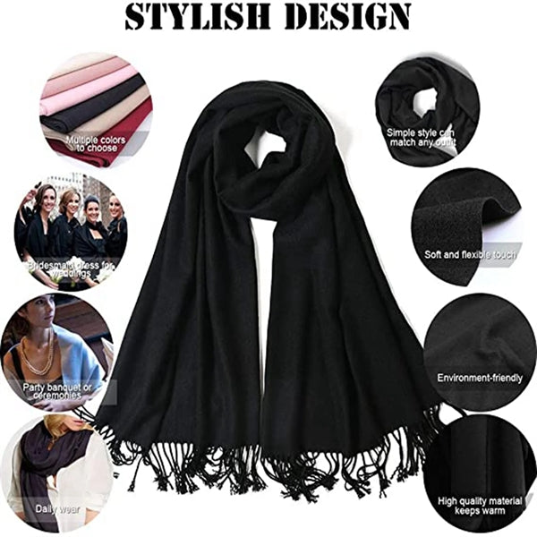 Cashmere Pashmina Woven Scarf