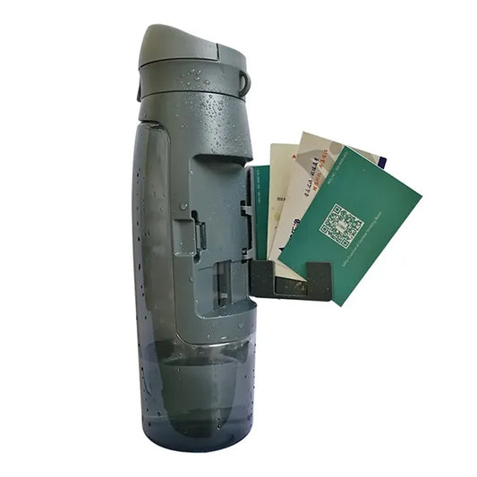 Plastic Sports Water Bottle With Storage