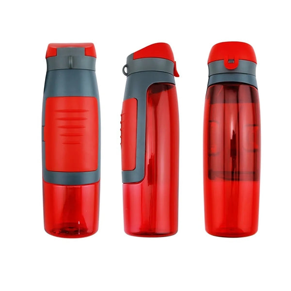 Plastic Sports Water Bottle With Storage