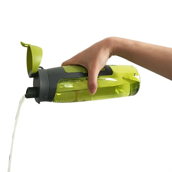 Plastic Sports Water Bottle With Storage