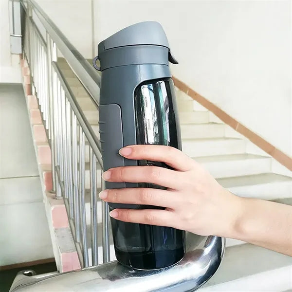 Plastic Sports Water Bottle With Storage