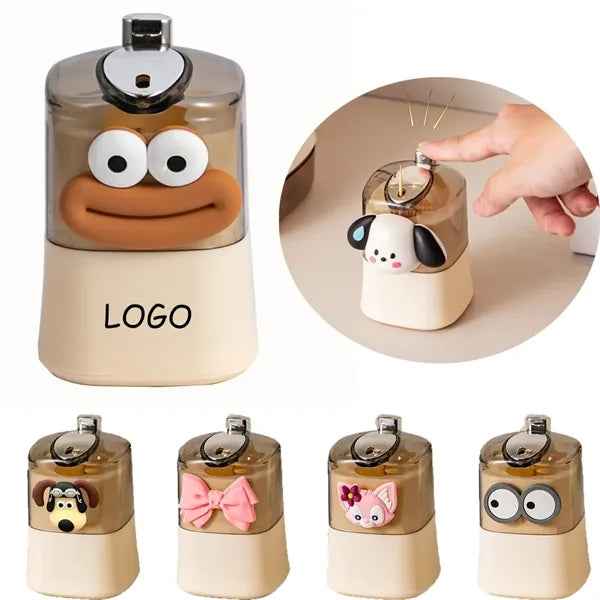 Creative Toothpick Holder Pops Up Automatically