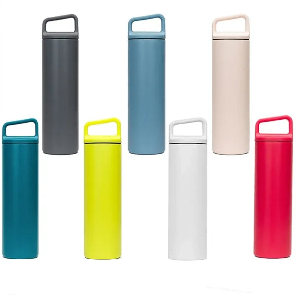 20oz Stainless Steel Small Waist Straw Thermos
