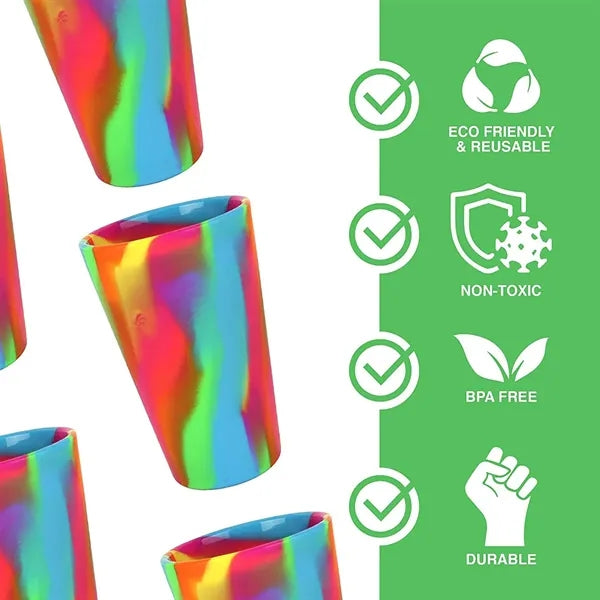 16 Oz Silicone Pint Cup Glass