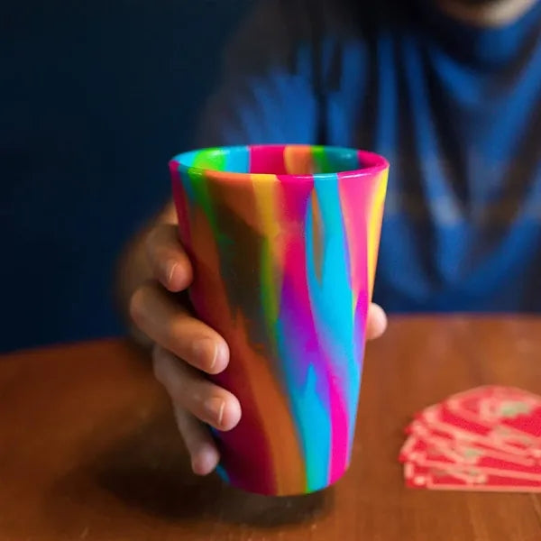 16 Oz Silicone Pint Cup Glass