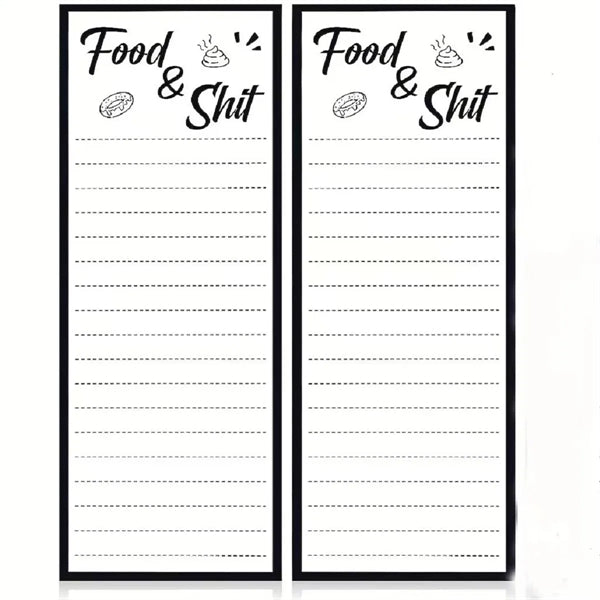 Magnet Refrigerator Notepad with Fridge Pen Holder