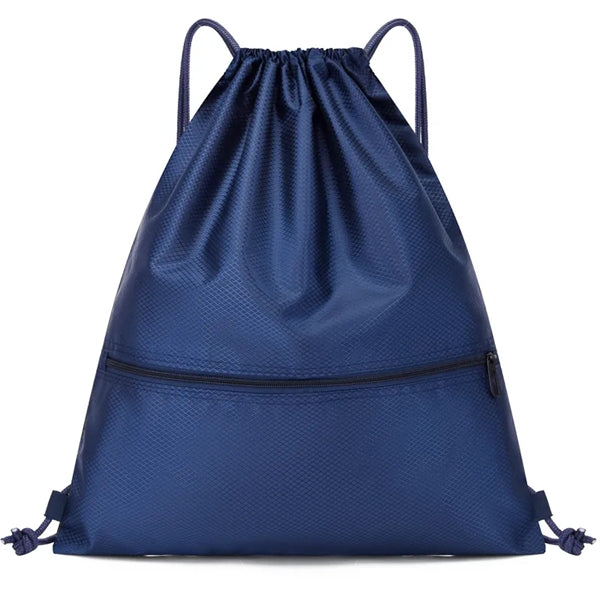 Large Capacity Drawstring Backpack Sports Fitness Bag