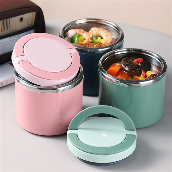 Stainless Steel Food Jar Bento Lunch Box Hot Soup Cup