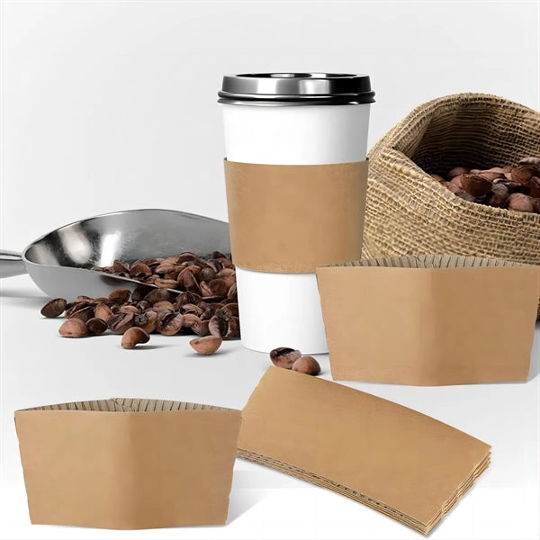 Natural Kraft Cup Sleeves