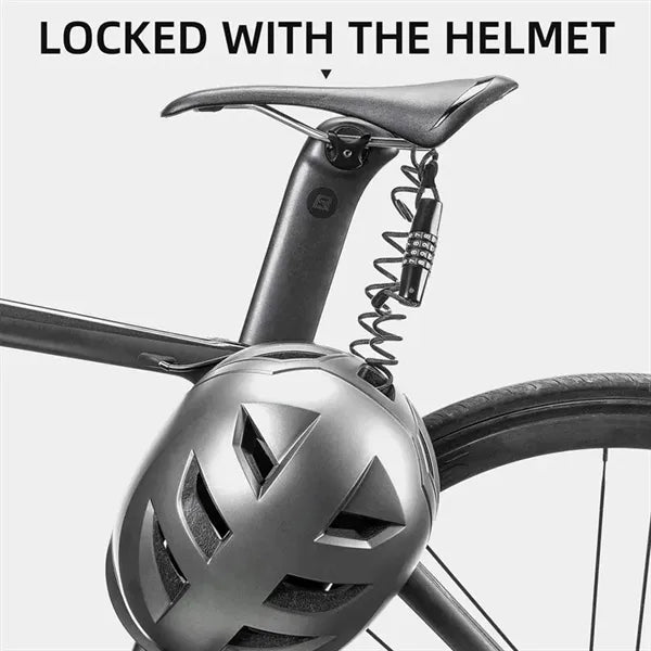Motorcycle Helmet Lock Cable