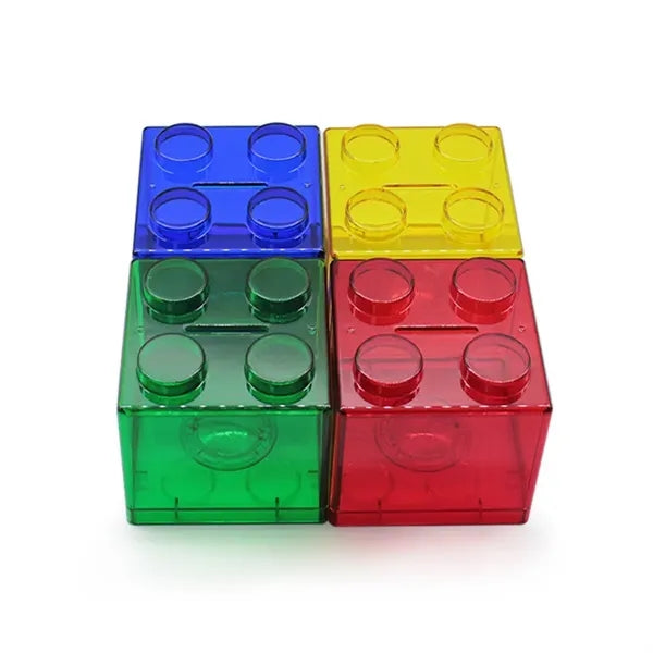 Colorful Coin Block Money Bank