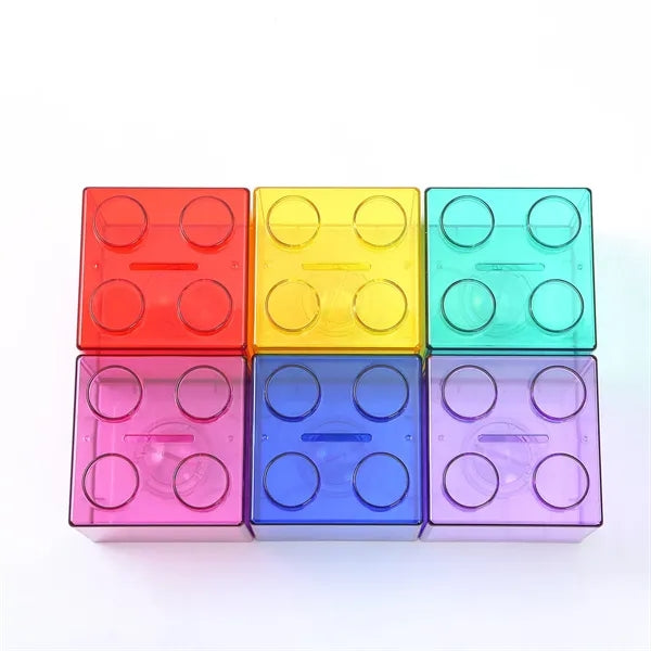 Colorful Coin Block Money Bank